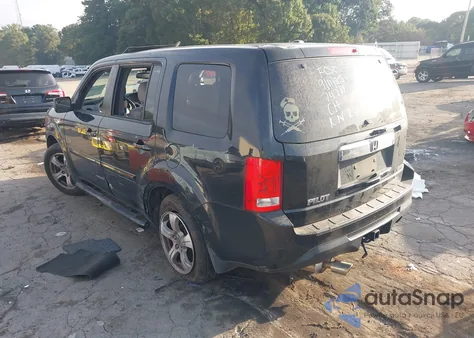 2014 Honda Pilot Ex-L from USA, damaged, VIN 5FNYF4H59EB001648